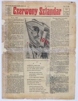 Soviet occupation of Lviv] Red Banner. No. 1 (390) of January 1, 1941.