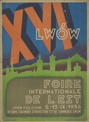 Eastern Fair] XVI Foire Internationale De L Est. Lviv Pologne. 5.-15. IX. 1936. druk 