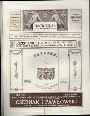 Lviv City Theater. Illustrated Theatrical Review. No. 30. year. 1912.