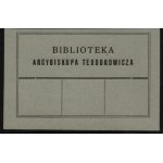 TEODOROWICZ Józef Abp] Zestaw druków ulotnych i pamiątek związanych z postacią abpa Józefa Teodorowicza. Lwów [do 1938 r.]