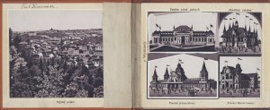 Views of Lviv. Album of 10 views of the city of Lviv in leporello form. [Lviv, after 1894] in monochrome chromolithography.