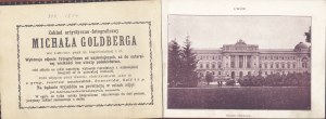 Views of Lviv. Published by M. Goldberg Fot. in Lviv. Album with 24 reproductions of photographs of the city of Lviv. Lviv [1894].