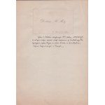 Sprawa Polska we Francji w latach 1914-1920, SMÓLSKI Karol] Zbiór dokumentów, maszynopisów oraz rękopisów związanych z działalnością Karola Smólskiego na rzecz Sprawy Polskiej we Francji w latach 1914-1919 oraz maszynopis „Wspomnień z lat 1914-1919” tegoż