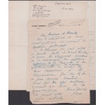 Sprawa Polska we Francji w latach 1914-1920, SMÓLSKI Karol] Zbiór dokumentów, maszynopisów oraz rękopisów związanych z działalnością Karola Smólskiego na rzecz Sprawy Polskiej we Francji w latach 1914-1919 oraz maszynopis „Wspomnień z lat 1914-1919” tegoż