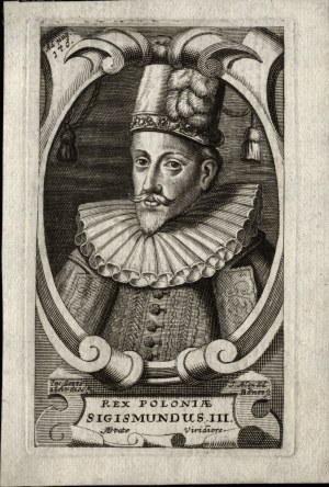 17th century] LOTH Johann (1600-1662) - Portrait of Sigismund III Vasa [from the work of J. Bissell - 