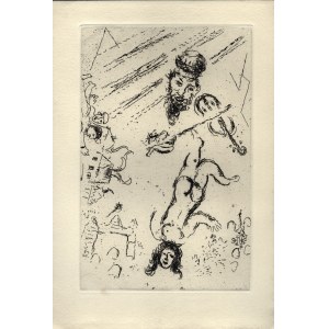 CHAGALL Marc (1887-1985) - Grafika do poematu Jerzego Ficowskiego p.t. Lettre à Marc Chagall [Paryż 1969]