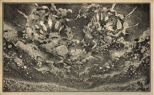 GIELNIAK Józef (1932-1972) - Improvisation for Grażyna I. Posthumous print.