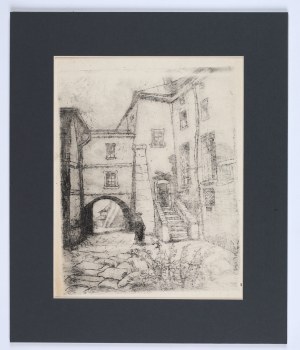 KRATOCHWILA-WIDYMSKA Józefa (1878-1965) - Lviv street [ca. 1938].