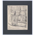 KRATOCHWILA-WIDYMSKA Józefa (1878-1965) - Ulica Serbska we Lwowie [ok. 1938 r.]