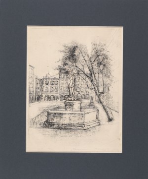KRATOCHWILA-WIDYMSKA Józefa (1878-1965) - From the Lviv market [ca. 1938].