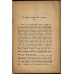 BAREWICZ Witold - Przyroda w malarstwie i poezyi (szkic). Odbitka z Sprawozdania c. k. V. Gimnazyum we Lwowie za rok 1901. Lwów 1901. Nakładem własnym. Z drukarni W. A. Szyjkowskiego we Lwowie.