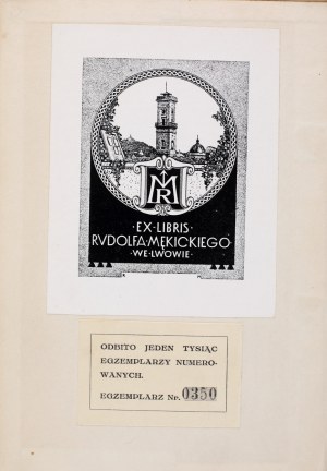 BURY Richard de - On the love of books, that is Philobiblon, a Latin treatise .... Translated by Jan Kasprowicz. Lviv 1921. Zakł. Ossolińskich [from the library of Rudolf Mękicki].