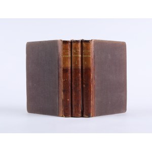 KONDRATOWICZ Ludwik (Władysław Syrokomla) - Dzieje Literatury w Polsce od pierwiastkowych czasów do XVII wieku. Tom 1-3. Wydanie drugie dopełnione przypisami. Warszawa 1875. Nakładem Geberthnera i Wolffa.