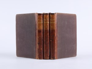 KONDRATOWICZ Ludwik (Wladyslaw Syrokomla) - History of Literature in Poland from elementary times to the 17th century. Volume 1-3. second edition completed with footnotes. Warsaw 1875. published by Geberthner and Wolff.