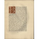PIEKARSKI Kazimierz - Pierwsza drukarnia Florjana Unglera 1510-1516. Chronologja druków i zasobu typograficznego. Kraków 1926. Nakładem Druk. W. L. Anczyca i Sp.