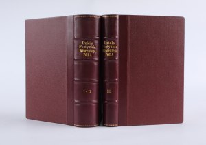 POL Wincenty] The poetic works of Wincenty Pol. Vol. 1-3. Stanislawow 1904. druk. i nakł. E. Weidenfeld i Brat