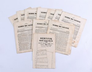 Journal of Parisian Fashions. Collection of 14 issues from 1842-1845 Lviv. Printed by Peter Piller [editor Tomasz Kulczycki].