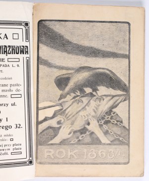 Insurgents' calendar for the leap year 1912. Yearbook II. Printed with the fonts of the Pospieszna Printing House. [Lviv 1911]