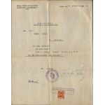 Krakowski Chór Cecyljański] Zestaw dokumentów związanych z działalnością krakowskiego Chóru Cecyljańskiego. Lata 30. XX w.