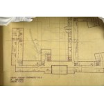 Polskie Koleje Państwowe, PKP] Zespół projektów budynku Zarządu Głównego Polskich Kolei Państwowych w Warszawie, autorstwa lwowskiego architekta, Witolda Minkiewicza. [Warszawa, po 1927 r.]