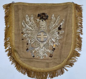 WISNIOWIECKI Michał Korybut] Copy of the coronation cape of Michał Korybut Wiśniowiecki from the collection of the Wawel Royal Castle. Poland, 20th century.