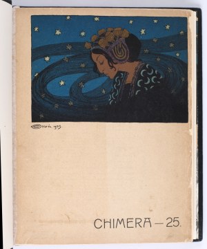CHIMERA. Vol. 25. Warsaw 1905. ed. Zenon Przesmycki [in content: PRZESMYCKI Zenon - Nowe polskie ekslibrisy artystyczne].