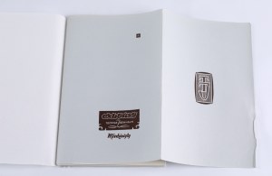 JÓŹWIAK Teofil] Exlibrises by Teofil Jóźwiak. Copperplates. 21 plates of copperplate engravings. Lodz 1988.