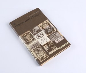 KISARAUKSAS Vincas - Lietuvos Knygos Zenklai [Lithuanian book marks] 1518-1918. Vilnius 1984. Mokslas Publishing House.