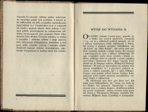 REYCHMAN Kazimierz - Bibliografia Polskiego Exlibrisu. 2nd edition. Cracow 1932. publishing house of the Society of Exlibris Lovers in Warsaw.