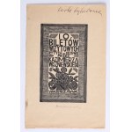WISZNIEWSKI Kazimierz - Bilety wizytowe : 11 oryginalnych drzeworytów : Przedmowa Tadeusza Lesznera. W. D. Frankfurt /M. 1954 [oryginalne projekty drzeworytów oraz 2 dodatkowe odbitki]