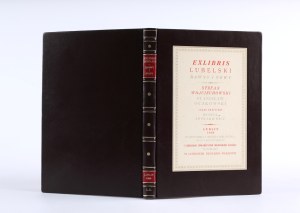 WOJCIECHOWSKI Stefan, OCZKOWSKI Stanisław - Exlibris lubelski dawny i nowy. Lublin 1959. Wojewódzka i Miejska Biblioteka im. H. Łopacińskiego.