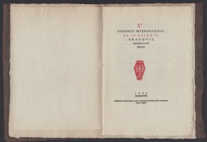 Xe Congres International de l'Exlibris. Cracovie - Jedrzejow - Kielce. 1964.