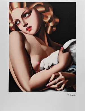 Tamara Lempicka (1898-1980), Woman with a pigeon