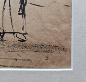 Zygmunt Józef Menkes (1896-1986), Figures, ca. mid-20th century.