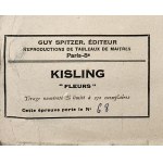 Mojżesz Kisling (1891-1953), Kwiaty w wazonie