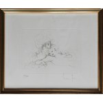 Leonor Fini (1907-1996), Dwie młode kobiety, 1972