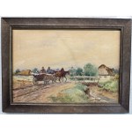 Adam Setkowicz (1876-1945), Powrót do domu, 1920