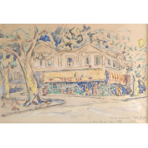 Paul Signac (1863-1935), Van Gogh House in Arles, ca. 1950.