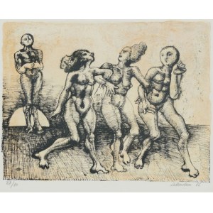 Jan Lebenstein (1930-1999), Trójka, 1966
