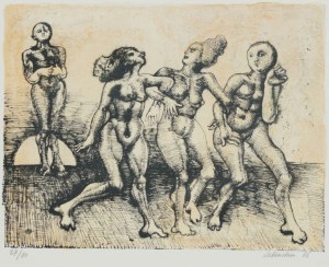 Jan Lebenstein (1930-1999), Trinity, 1966