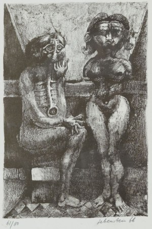 Jan Lebenstein (1930-1999), A common myth, 1966