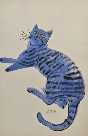 Andy Warhol (1928-1987), Cat Sam