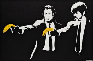 Banksy (b.1974), Pulp Fiction