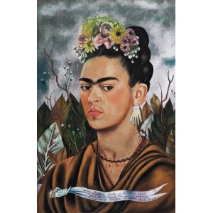 Frida Kahlo (1907-1954), Autoportret z dedykacją dla dr Eloesseu