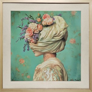 Antonia Beauvoir (b. 1979), Blooming Elegance, 2020