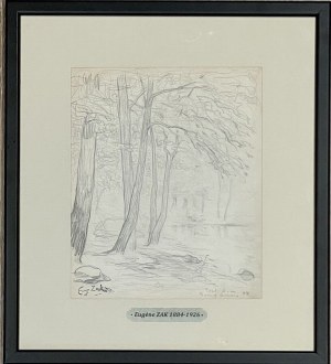 Eugene Zak (1884-1926), Bois d'Amour, Pont-Aven, 1904