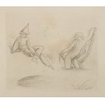 Eugeniusz Zak (1884-1926), La porte Lourde (9 grafik), 1929