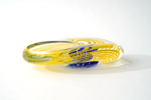 Glass ashtray for a cigar - A. Jablonski
