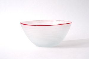 Glass salad bowl - Rotor - HSG Ząbkowice - J.S. Drost