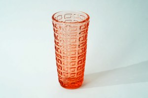 Glass vase - Volcano - HSG Ząbkowice - J.S. Drost